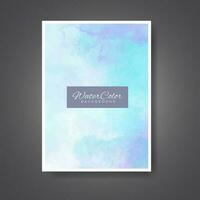 Cards with watercolor background. Design for your cover, date, postcard, banner, logo. vector