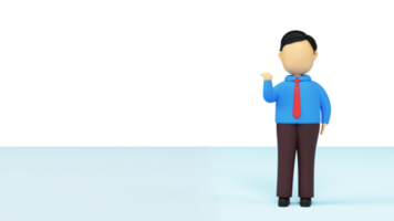 3D Render, Businessman. png