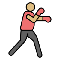 Boxen Sport Symbol Symbol. Boxer Kampf png