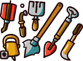 jardin outils png graphique clipart conception