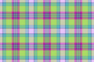 Check background plaid. Texture pattern vector. Fabric textile tartan seamless. vector