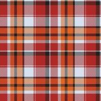 Tartan scotland seamless plaid pattern vector. Retro background fabric. Vintage check color square geometric texture. vector