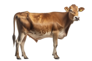 Jersey cow, created with png