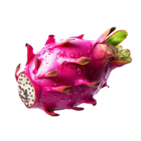 pitaya aislado en transparente fondo, creado con generativo ai png