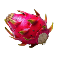 pitaya aislado en transparente fondo, creado con generativo ai png