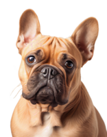 French bulldog isolated on transparent background, created with png