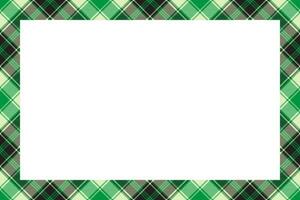 Rectangle borders and Frames vector. Border pattern geometric vintage frame design. Scottish tartan plaid fabric texture. Template for gift card, collage, scrapbook or photo album and portrait. vector