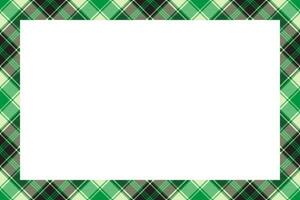 Rectangle borders and Frames vector. Border pattern geometric vintage frame design. Scottish tartan plaid fabric texture. Template for gift card, collage, scrapbook or photo album and portrait. vector