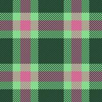 Textile plaid tartan. Check texture vector. Fabric background seamless pattern. vector