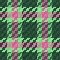 Textile plaid tartan. Check texture vector. Fabric background seamless pattern. vector