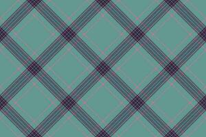 Tartan plaid background, diagonal check seamless pattern. Vector fabric texture for textile print, wrapping paper, gift card, wallpaper.