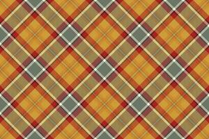 Tartan scotland seamless plaid pattern vector. Retro background fabric. Vintage check color square geometric texture. vector
