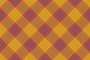 Tartan plaid background, diagonal check seamless pattern. Vector fabric texture for textile print, wrapping paper, gift card, wallpaper.