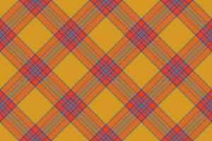 Tartan plaid background, diagonal check seamless pattern. Vector fabric texture for textile print, wrapping paper, gift card, wallpaper.