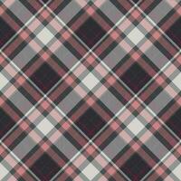 Tartan scotland seamless plaid pattern vector. Retro background fabric. Vintage check color square geometric texture. vector