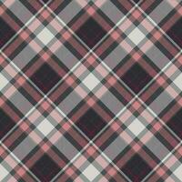 Tartan scotland seamless plaid pattern vector. Retro background fabric. Vintage check color square geometric texture. vector