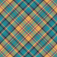 Texture fabric plaid. Textile vector seamless. Tartan check pattern background.