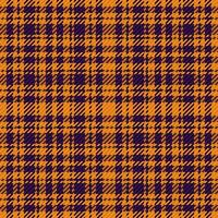 Textile background vector. Check tartan seamless. Texture fabric pattern plaid. vector