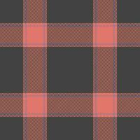 Plaid seamless pattern. Check fabric texture. Vector textile print.