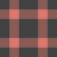 Plaid seamless pattern. Check fabric texture. Vector textile print.