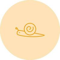 icono de vector de caracol