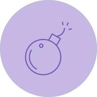 Exploding Cannon Ball Vector Icon