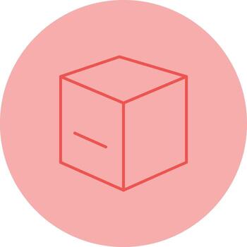 Cube Vector Icon