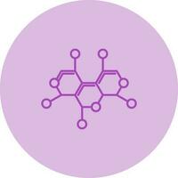 Molecule Structure Vector Icon