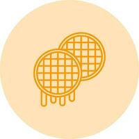 Waffle Vector Icon