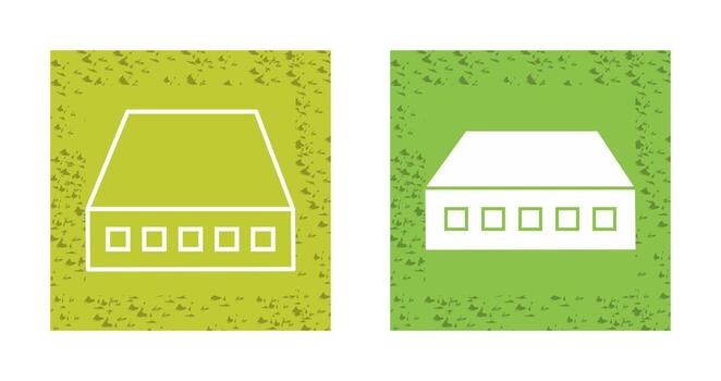 icono de vector de interruptor de red