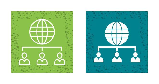 Web ClientServer Vector Icon