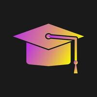 Graduate Cap Vector Icon