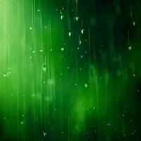 verde antecedentes escritorio fondo de pantalla con gotas de lluvia foto