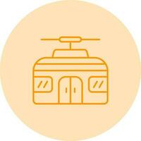 Cable Car Vector Icon