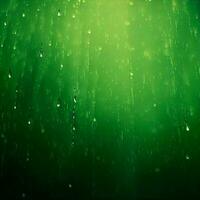 Green background desktop wallpaper with raindrops photo