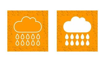 icono de vector de lluvia