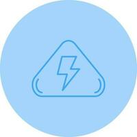 Electrical Hazard Vector Icon