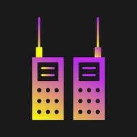 Walkie Talkie Vector Icon