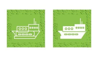 Delivery Ship Vector Icon