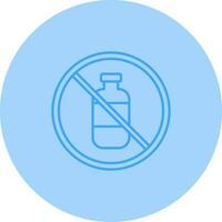 No Liquids Vector Icon