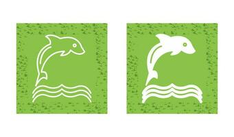 Dolphin Vector Icon