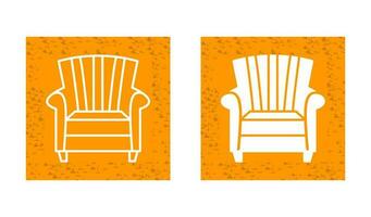 Single Sofa Vector Icon