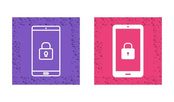 Secure Device Vector Icon