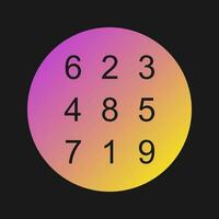 Number Theory Vector Icon