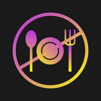 Fasting Vector Icon