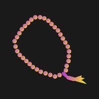 Prayer Beads Vector Icon