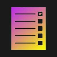 Quiz Vector Icon