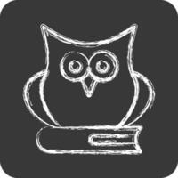 Icon Knowledge. suitable for Startup symbol. chalk Style. simple design editable. design template vector