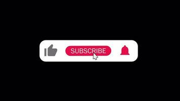 Dynamic YouTube Subscribe Button Animation video