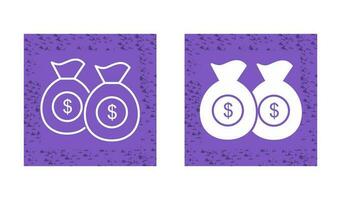 Money Bags Vector Icon